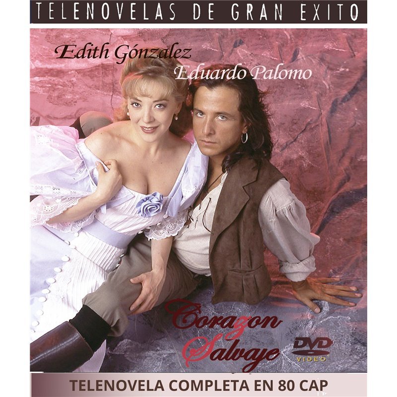 Telenovela Corazón Salvaje 1993 Comprar en DVD