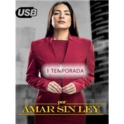 Telenovela Por Amar Sin Ley 1 Temporada usb Comprar Telenovela