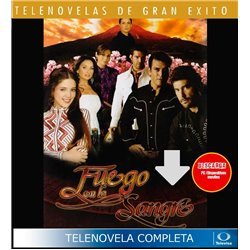 Telenovela Fuego en la Sangre Digital (Descarga) Comprar Telenovela