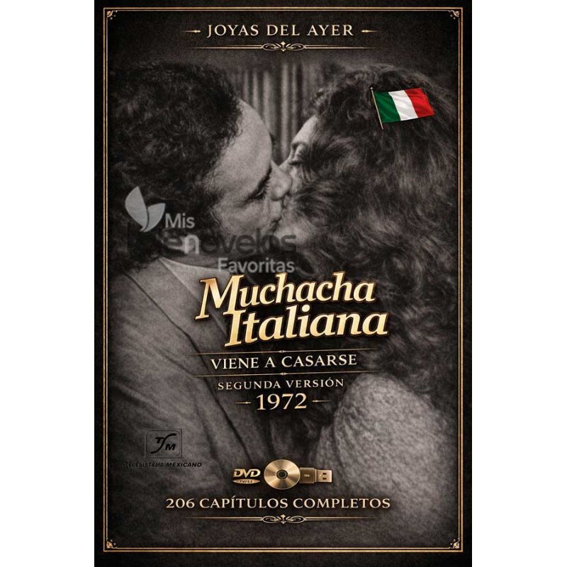 Muchacha Italiana Viene a Casarse (1972) – Versión II Digital, USB o DVD