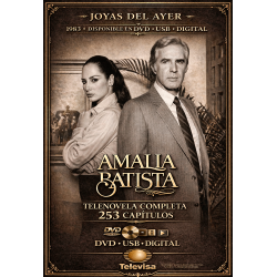 Telenovela Amalia Batista (1983) disponible en DVD,USB y Digital