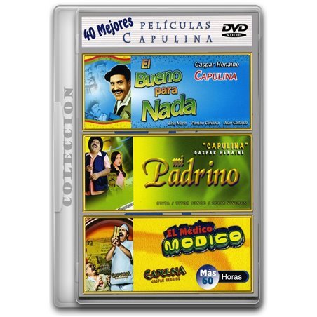 Capulina  Viruta y Capulina colección 40 peliculas